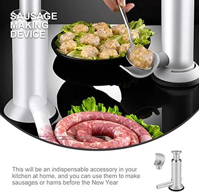 2in1 Sausage Stuffer Maker Meat Grinder Metal Meat Sausage