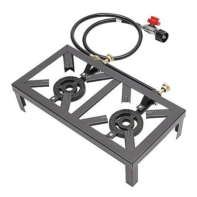 Portable Propane Gas Stove DOUBLE 2 Burner CAMPING TAIL GATE