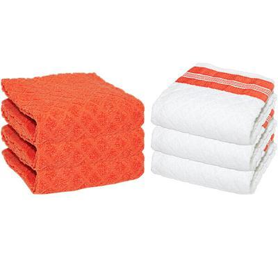 Lavex Economy 22 x 44 Cotton Bath Towel 6 lb. - 12/Pack