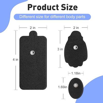 DONECO TENS/EMS 20 Snap Tens Unit Electrode Pads Fit for Premium