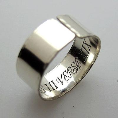 Yaresul 6mm Wedding Band for Men Retro Men's Chain Link Ring 925 Sterling  Silver Vintage Rings Chain Design Anniversary Rings for Birthday Gift to  Father Brother Son Boyfriend Husband Size 7|Amazon.com