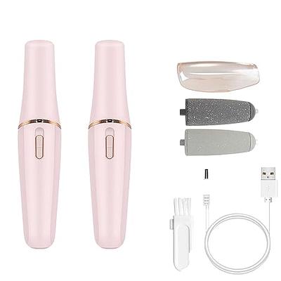 Smooth Pedicure Wand, Smooth Pedicure Wand for Feet, USB Rechargeable  2-Speed Adjustment to, Professional Hard Skin Remover Foot Care Tools for