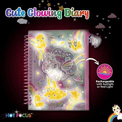 Kids Diary with Lock for Girls, GINMLYDA Paper Locking Journals with 160  Pages School Supplies (Unicorn) 