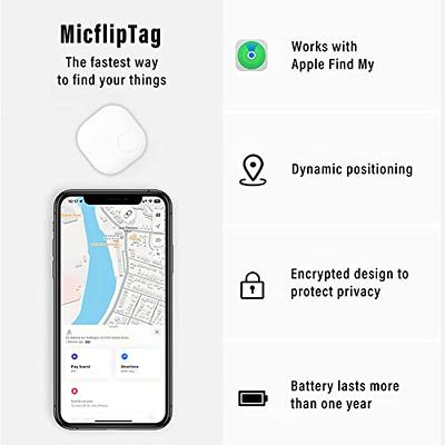 Chipolo (2020) - Finder, Bluetooth Tracker for Keys, Bag, Item Finder. Free  Premium Features. iOS and Android Compatible (White, Card)