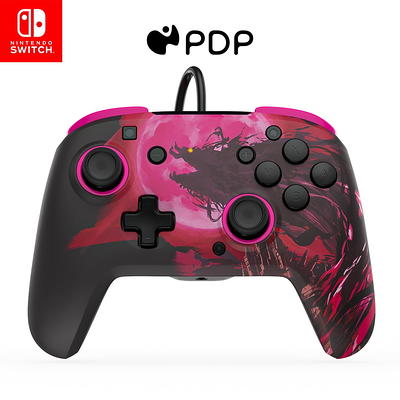 PDP Rematch Nintendo Switch Wired Pro Controller: Glow in the Dark