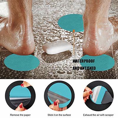 12pcs Anti Slip Strips Shell-shaped Shower Self-Adhesive Stickers Non Slip  Bath Safety Strips Bathtub