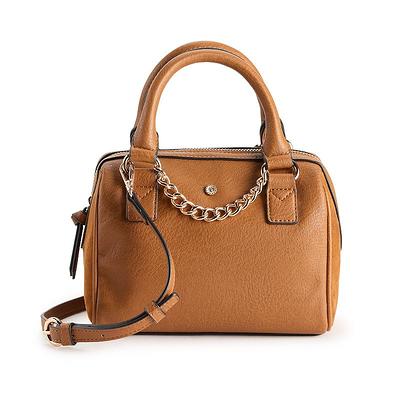 LC Lauren Conrad Presley Convertible Tote Bag, Med Brown - Yahoo Shopping