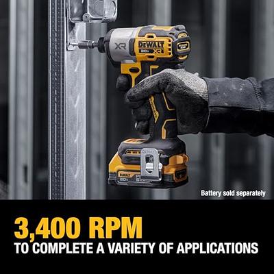 DEWALT 20V MAX XR Impact Driver, Brushless, 1/4