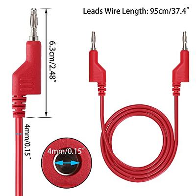 Multimeter Banana Cable, Banana Stackable Safe