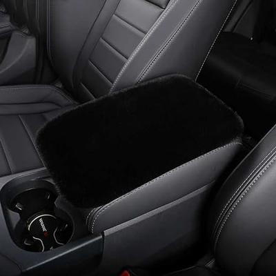 FH Group Universal 23 in. x 1 in. x 47 in. Fit Luxury Front Seat Cushions with Leatherette Trim for Cars, Trucks, SUVs or Vans, Gray