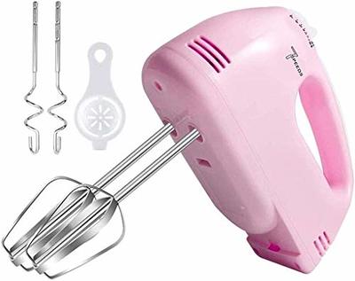 Electric Egg Beater DIY Cake Tool Kitchen Food Mixer-Home Appliances Mixers  Chocolate Egg Coffee Beater Electric Whisk Ware |Latte Stirrer(Pink)