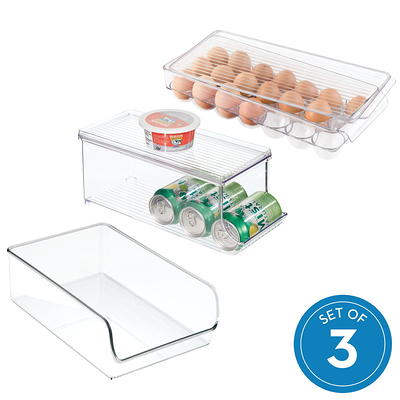 iDesign Linus Fridge Bins Egg Holder