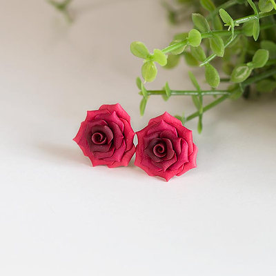 Bridal Flower Jewellery BFJ - Fresh red rose bouquet with small