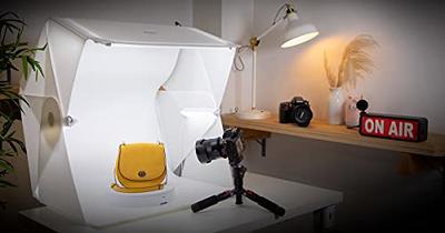 Foldio3 lightbox for Product Photography / 60cm 25x25 / Portable Studio,  Dimmable LED Chips, CRI 97, Background Sheet Included 