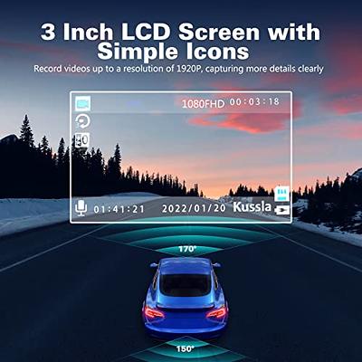 Dash Camera for Car, Dash Cams FHD 1080P Dash Cam Front with 32GB Card,  Super Night Vision Dashcam, Dashcams for Cars w/WDR Loop Recording G-Sensor