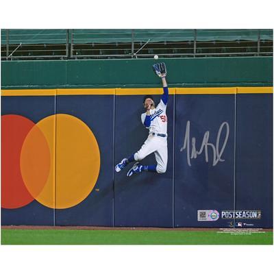 Didi Gregorius Philadelphia Phillies Autographed 16 x 20 Over The Shoulder Catch Photograph