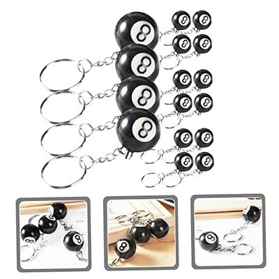 INOOMP 16pcs Billiards Keychain Sports Charms for Keychains Eightball  Keychain Eight Ball Keychain Sports Fan Key Chains Key Decors Billiard Key  Chain Billiard Balls Miss Gift Alloy Lucky - Yahoo Shopping