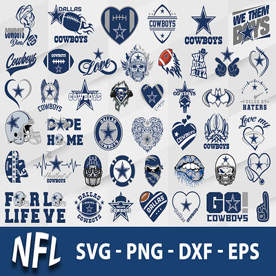 Dallas Cowboys logo, bundle logo, NFL teams, Football Teams, - Inspire  Uplift