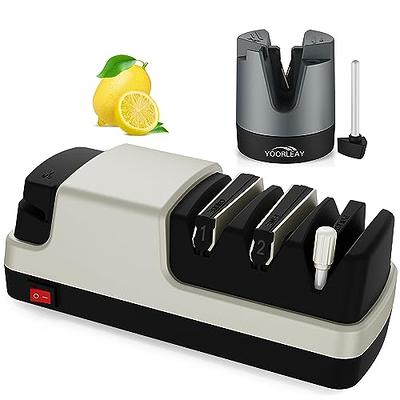 1pc Household Electric Knife Sharpener, Multifunctional Automatic