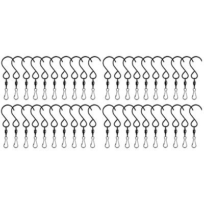 8 PCS Swivel Plant Hanger Hooks, 360 Degrees Heavy Duty Dual Spinners Hooks  for Hanging Plants, Pots, Wind Chimes, Bird Feeders