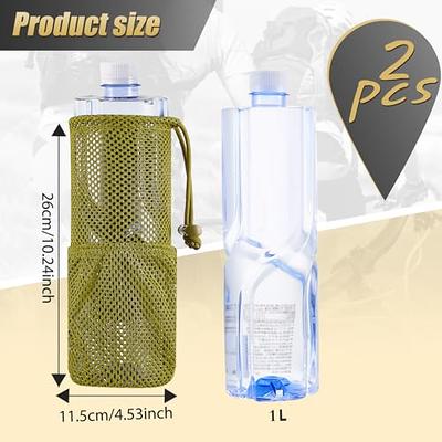 KEMIMOTO Water Bottle Holder Bag Bottle Carrier Camping Hiking For