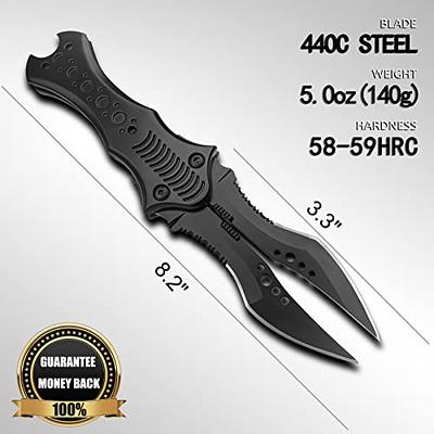 5.25 Inch Pocket Knife Tanto Blade Small Tactical Knife Camping Accessories