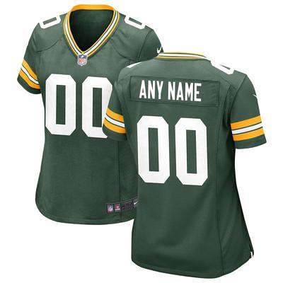 Green Bay Packers Nike Custom Game Jersey - White