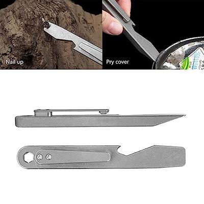 Pry Bar With Keychain Hole Multitool Tool Pocket Tool Pry Bar