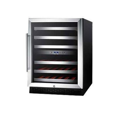 Empava 30 in. Dual Zone 6.3 Cu. ft. Capacity 33-Bottle Wine Cooler and 96-Can Beverage Cooler Refrigerator in Stainless Steel