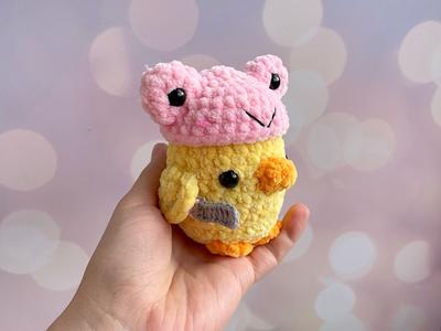 Crochet pattern kawaii Axolotl - Inspire Uplift