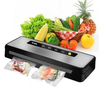 BOEASTER Dry/Moist Vacuum Sealer Machine, Air Vacuum Sealers for Sous Vide  and Food Storage, Air Sealer Machine with 10 Vacuum Seal Bags & 1 Air