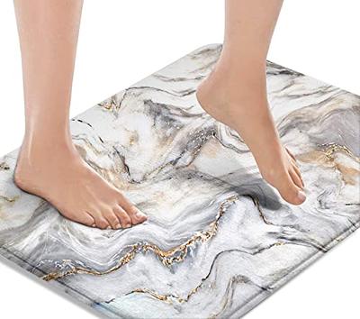  BRANDOVO Stone Bath Mats for Bathroom - Marble