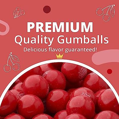 Gumballs for Gumball Machine - 1 Inch Large Gumballs - Fruit Flavored  Bubble Gum White Gumballs - Kids Gum - Bulk Gum Balls 2 Lb 
