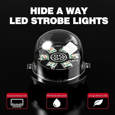 LED Hideaway Strobe Lights - Mini Emergency Vehicle LED Warning