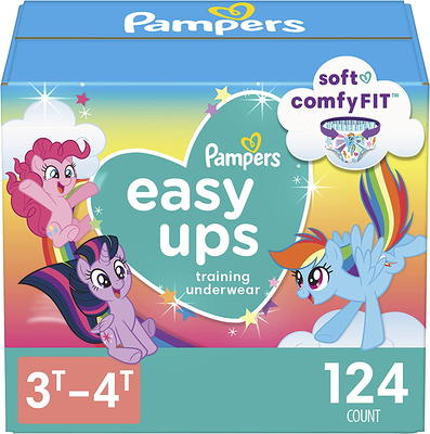 Pampers Easy Ups My Little Pony Training Pants Girls Size 3T/4T 124 Count  (Select for More Options) - Yahoo Shopping
