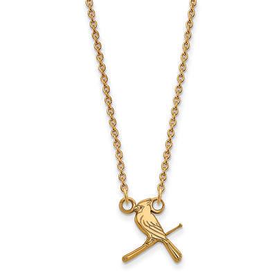 Philadelphia Phillies Women's 18'' 14k Yellow Gold Small Pendant Necklace