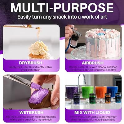 Buy Purple Edible Glitter Mini Spray Pump for Drinks