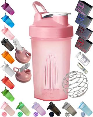 20oz Protein Shake Bottle Mixer Cup Portable Tritan BPA Free Hand