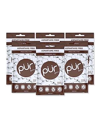 PUR Gum, Aspartame Free Chewing Gum, 100% Xylitol, Sugar Free, Vegan,  Gluten Free & Keto Friendly