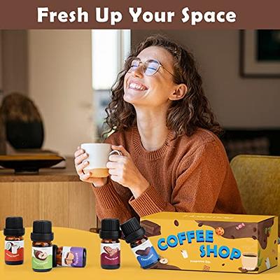  Fragrance Oil for Candle & Soap Making, Holamay Coffee Shop  Premium Aromatherapy Essential Oils for Diffuser - Espresso, Cafe Mocha,  Chocolate, Almond Biscotti and More Scented Oils : Health & Household