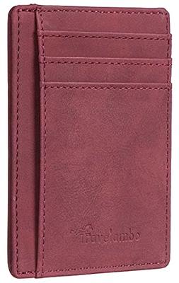  Gostwo Mens Slim Minimalist Front Pocket Wallet