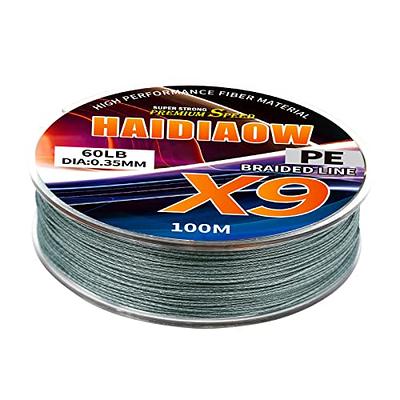 Braided Fishing Line Abrasion Resistant Superline Zero Stretch&Low