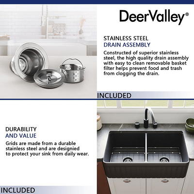 DeerValley DV-1D905 Basket Strainer Kitchen Sink Drain