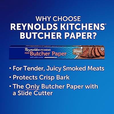 Reynolds Kitchens Pink Butcher Paper for Smoking Meat, with Slide