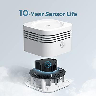 X-Sense Interconnected Smoke Detector, Wireless Interconnected Smoke  Detector Fire Alarm with 250-Meter Range, XS01-WR, 6-Pack