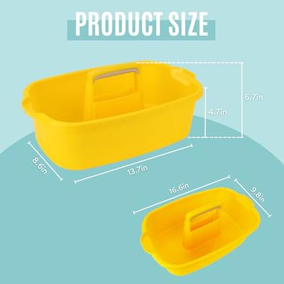 KeFanta Cleaning Caddy Organizer with Handle, Yellow Plastic Bucket for Cleaning  Supplies Products, Cleaning Tool Storage Tote - Yahoo Shopping