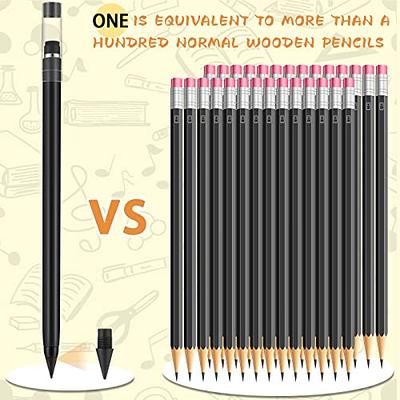 50 Pcs Inkless Pencil Reusable Everlasting Pencil with Eraser Colorful  Pencils Forever Pencil Included 20 Pcs Inkless Pencil with 30 Pcs  Replaceable