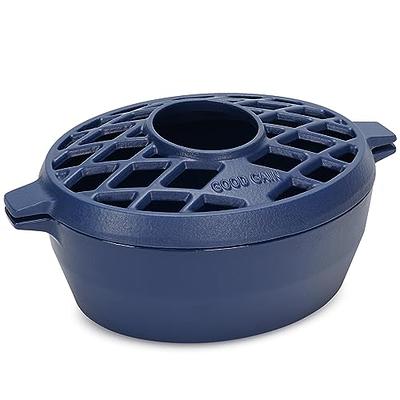 G Good Gain Wood Stove Steamer, Fireplace Humidifier, Cast Iron Humidifier  for Stove, Matte Blue Finish, Rust Resistant, Lattice Top, 2.5 Quart  Capacity, Wood Burning Stove Indoor Decorative - Yahoo Shopping