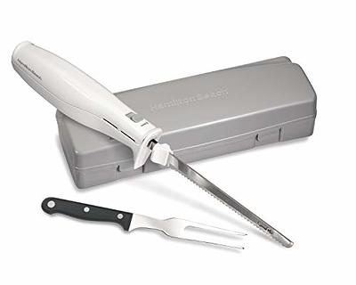 Hamilton Beach Electric Knife Set for Carving Meats, Poultry