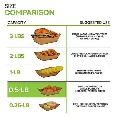 Large Paper Food Tray